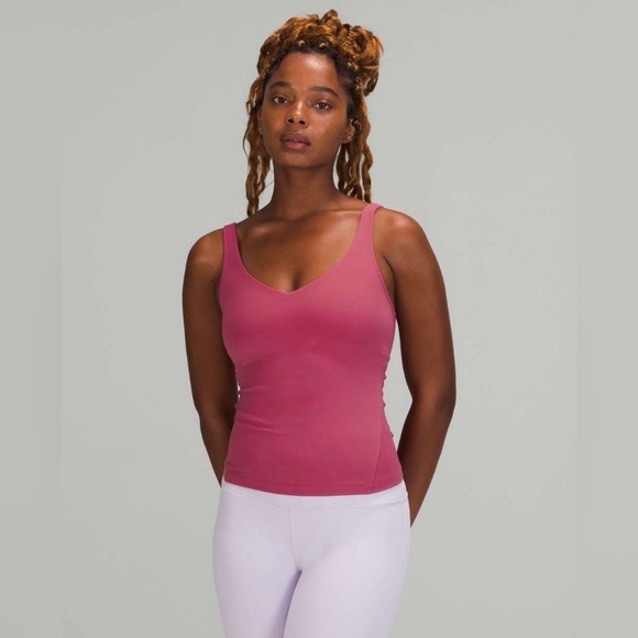 lululemon athletica Tops - Lululemon Align Waist-Length Tank Top
Pink Lychee Sporty Yoga